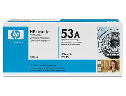 [9037847] HP ( HEWLETT PACKARD ) - Toner Laser ORIGINALES 53A Negro (Ref.Q7553A)