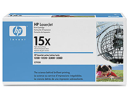 [9094612] HP ( HEWLETT PACKARD ) - Toner Laser ORIGINALES 15X NEGRO 3,5K (Ref.C7115X)