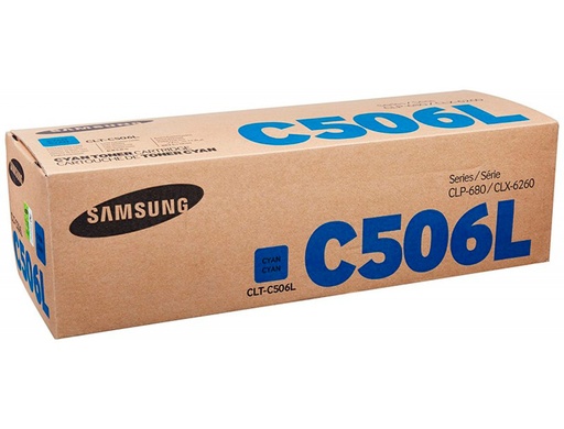 [1408586] SAMSUNG - Toner Laser ORIGINALES CLT-C506L Cyan (Ref.CLT-C506L/ELS)