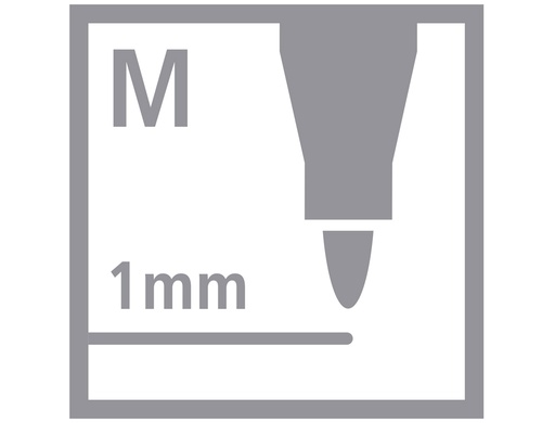 [1954078] STABILO - Estuche Zebrui turquesa 20 Pen 68 (Ref.6820-02-2-5)