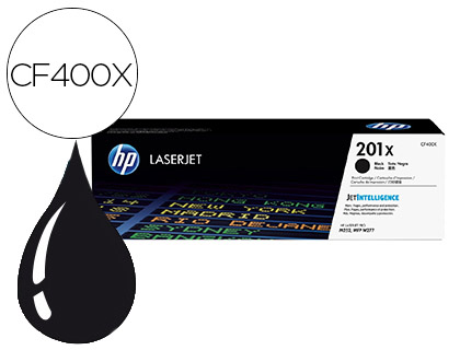 [9079503] HP ( HEWLETT PACKARD ) - Toner Laser ORIGINALES ORIGINALES 201X alta capacidad negro () (Ref.CF400X)