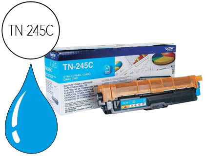 [9072818] BROTHER - Toner Laser ORIGINALES TN-245C Cyan (Ref.TN245C)