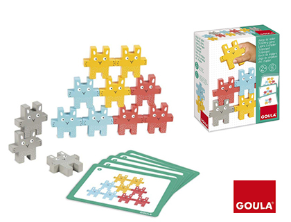 [2067936] GOULA - Juego didactico apilable conejito (Ref. 55243)