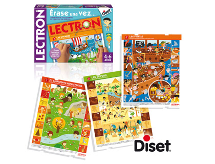 [2078107] DISET - JUEGO DIDACTICO LECTRON ERASE UNA VEZ (Ref.64939)