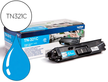 [9063887] BROTHER - Toner Laser ORIGINALES TN-321C Cyan 1.500pg (Ref.TN321C)