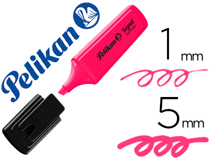 [2152138] PELIKAN - Rotulador fluorescente textmarker signal rosa (Ref. 803595)