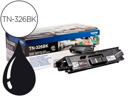 [9063890] BROTHER - Toner Laser ORIGINALES TN-326BK Negro 4.000pg (Ref.TN326BK)