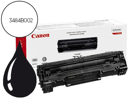 [9074366] CANON - Toner Laser ORIGINALES 725 Negro AA (Ref.3484B002)