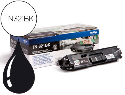 [9063886] BROTHER - Toner Laser ORIGINALES TN-321BK Negro (Ref.TN321BK)