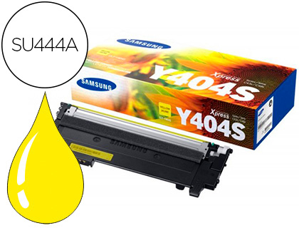 [9152606] SAMNSUNG - TONER SAMSUNG CLT 404 PARA SL-C430/C480 AMARILLO 1.000pag (Ref. CLT-Y404S/ELS)