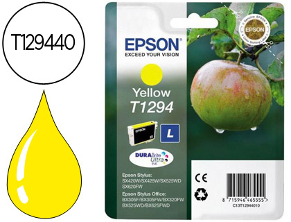 [9049792] EPSON - Cartuchos ORIGINALES Inyección De Tinta INY AM T1294L 474P (Ref.C13T12944012)