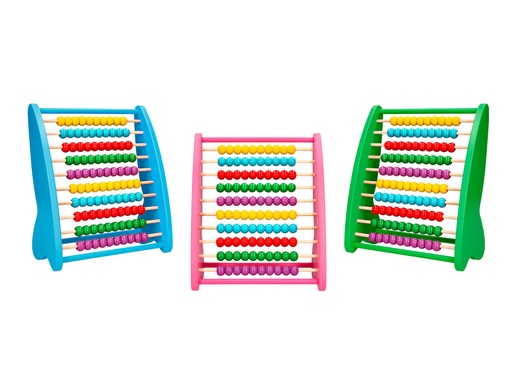 [2047474] ABACO MADERA 21X17,5X 5 CMS 100 BOLAS (Ref.790/030/0000)