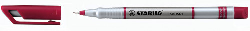 [9064358] STABILO - Rotulador Sensor rojo punta fina (Ref.189/40)