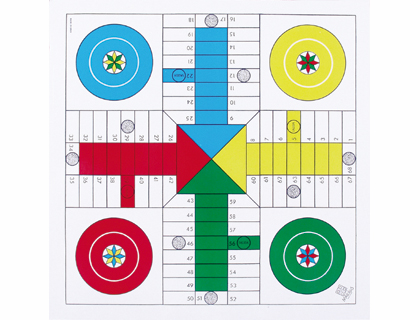 [2005826] FALOMIR JUEGOS - PARCHIS POLIESTER CON OCA 33CM (Ref.02002)