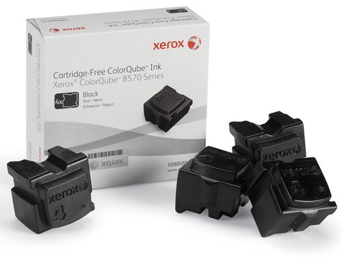 [9162593] XEROX - Toner laser color solide 108r00935 8570 /8580 negro 8600 paginas pack 4 unidades (Ref. 108R00935)