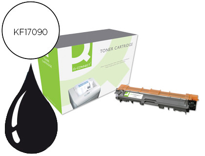 [2062652] Q-CONNECT - Toner Laser COMPATIBLES BROTHER TN241BK HL-3140CW / 3150CDW / 3170CDW / DCP-9020CDW NEGRO 2.500 PAG (Ref.KF17090)