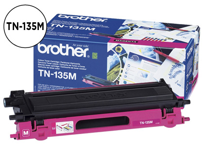 [9038419] BROTHER - Toner Laser ORIGINALES TN-135M Magenta 4.000pg (Ref.TN135M)