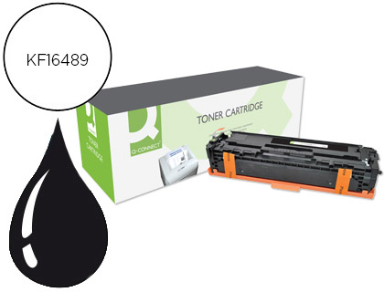 [2062672] Q-CONNECT - Toner Laser COMPATIBLES HP CF210X COLOR LASERJET M251N / 251NW / 276N / 276NW NEGRO 2.400 PAG (Ref.KF16489)