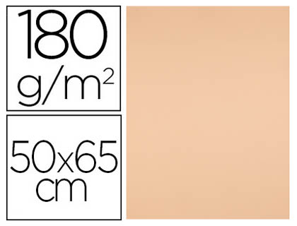 [2028301] LIDERPAPEL - CARTULINA 50X65 CM 180G/M2 SEPIA (Ref.CX32)