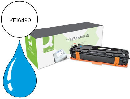 [2062673] Q-CONNECT - Toner Laser COMPATIBLES HP CF211A COLOR LASERJET M251N / 251NW / 276N / 276NW CIAN 1.800 PAG (Ref.KF16490)