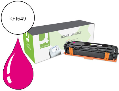 [2062674] Q-CONNECT - Toner Laser COMPATIBLES HP CF213A COLOR LASERJET M251N / 251NW / 276N / 276NW MAGENTA 1.800 PAG (Ref.KF16491)