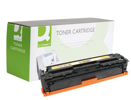 [2050120] Q-CONNECT - Toner Laser COMPATIBLES HP CB542A COLOR LASER JET 1215/1515/1518 AMARILLO -1.400PAG- (Ref.KF10824)