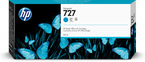 [9161094] HP ( HEWLETT PACKARD ) - Ink-jet designjet t1500/t920 cian n 727/1000 paginas (Ref. F9J76A)