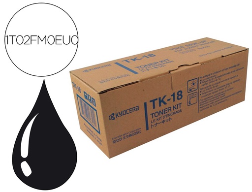 [9161509] KYOCERA MITA - KYOCERA - Toner tk18 -mita fs-1118mfp / 1020d (Ref. 1T02FM0EU0)