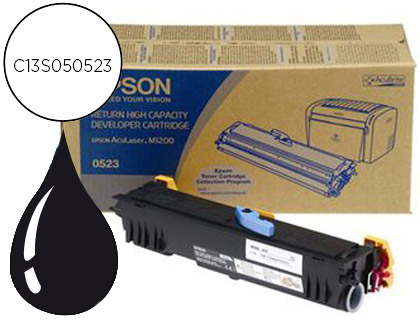 [9073732] EPSON - Toner Laser ORIGINALES 0523 Negro RETORNABLE 0 (Ref.C13S050523)