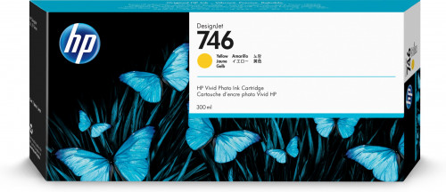 [9161165] HP ( HEWLETT PACKARD ) - Ink-jet n 746 300-ml amarillo /dnj z6/1000 paginas (Ref. P2V79A)