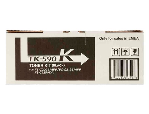 [1215351] KYOCERA MITA - Toner Laser ORIGINALES TK590K NEGRO 7K (Ref.1T02KV0NL0)