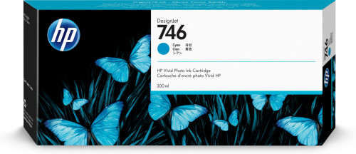 [9161167] HP ( HEWLETT PACKARD ) - Ink-jet n 746 300-ml cyan /dnj z6/1000 paginas (Ref. P2V80A)