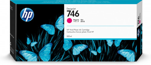 [9161168] HP ( HEWLETT PACKARD ) - Ink-jet n 746 300-ml magenta /dnj z6/1000 paginas (Ref. P2V78A)