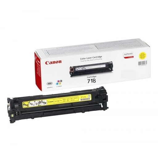 [9074417] CANON - Cartuchos ORIGINALES Inyección De Tinta 718 Y (Ref.2659B002)