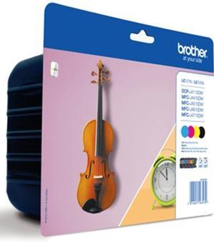 [9072825] BROTHER - Cartuchos ORIGINALES Inyección De Tinta LC127XL Negro,cyan,amarillo y magenta Blister (Ref.LC127XLVALBP)