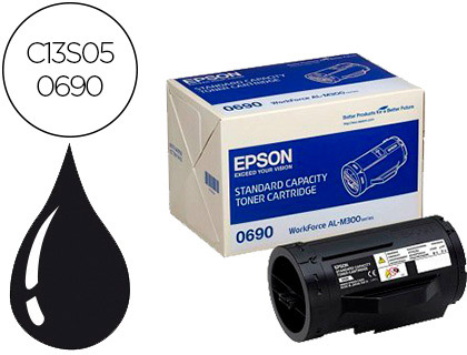 [9300379] EPSON - Toner Laser ORIGINALES 0690 Negro (Ref.C13S050690)