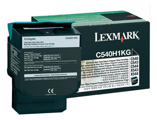 [9057685] LEXMARK - Toner Laser ORIGINALES Negro (Ref.C540H1KG)