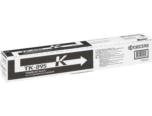 [1142180] KYOCERA MITA - Toner Laser ORIGINALES TK895K NEGRO (Ref.1T02K00NL0)