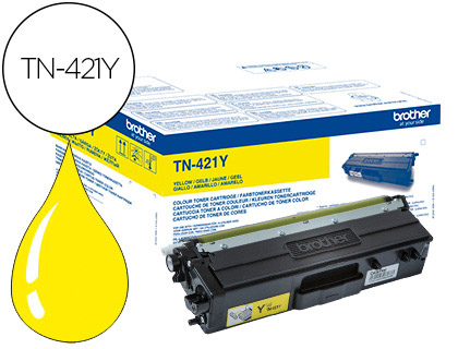 [2152272] BROTHER - TONER TN-421 PARA DCP-L8410 CDN / 8410 CDW / HL-L8260 CDW / MFC-L8360 CDW / 8690 CDW / 8900 CDW AMARILLO (Ref.TN-421Y)