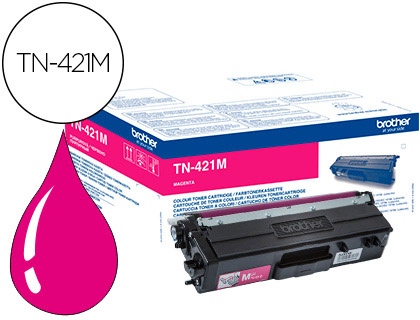 [2152274] BROTHER - TONER TN-421 PARA DCP-L8410 CDN / 8410 CDW / HL-L8260 CDW / MFC-L8360 CDW / 8690 CDW / 8900 CDW MAGENTA (Ref.TN-421M)