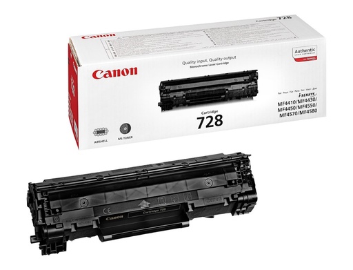 [1152514] CANON - Toner Laser ORIGINALES 728 Negro AA (Ref.3500B002)