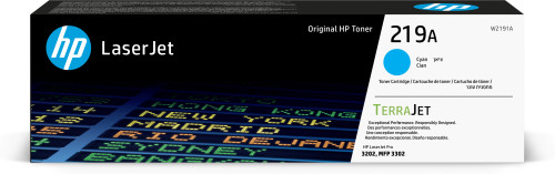 HP ( HEWLETT PACKARD ) - Toner ORIGINAL LaserJet 219A - Cian - 1.200pag. (Ref.W2191A)