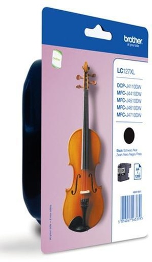 [9057575] BROTHER - Cartuchos ORIGINALES Inyección De Tinta LC127XL Negro (Ref.LC127XLBKBP)