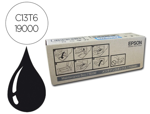 [9160827] EPSON - Ink-jet caja mantenimiento t619 sc-p5000 / stylus pro 4900 / business ink b300 / b500 (Ref. C13T619000)