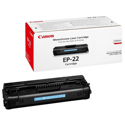 [9031959] CANON - Toner Laser ORIGINALES EP-22 Negro (Ref.1550A003)