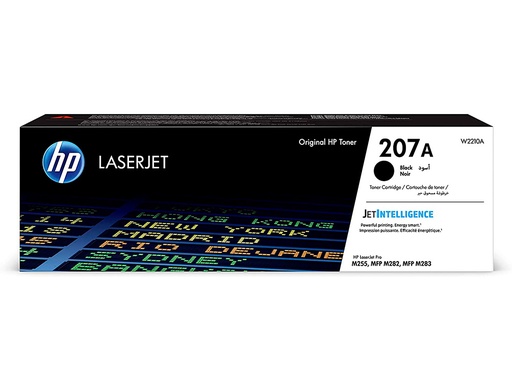 [9161819] HP ( HEWLETT PACKARD ) - Toner 207a laserjet m255 / mfp m282/ mfp m283 negro 1350 paginas (Ref. W2210A)
