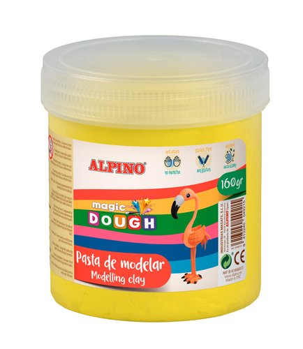 [9937047] ALPINO - PASTA MODELAR MAGIC DOUGH 160 gr. AMARILLO (Ref.DP000144)