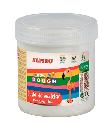 [9937046] ALPINO - PASTA MODELAR MAGIC DOUGH 160 gr. BLANCO (Ref.DP000143)