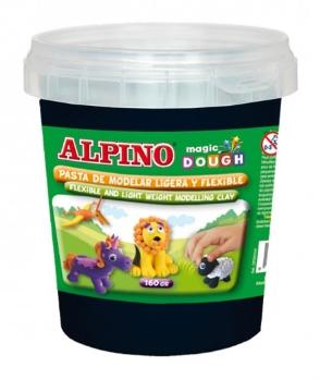 [9937054] ALPINO - PASTA MODELAR MAGIC DOUGH 160 gr. NEGRO (Ref.DP000150)