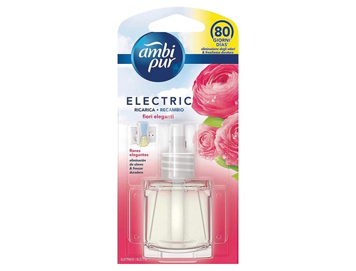 [2155955] AMBIPUR - AMBI PUR - Ambientador electrico 3 volution nubes algodon recambio 21,5 ml (Ref. 062231 á)